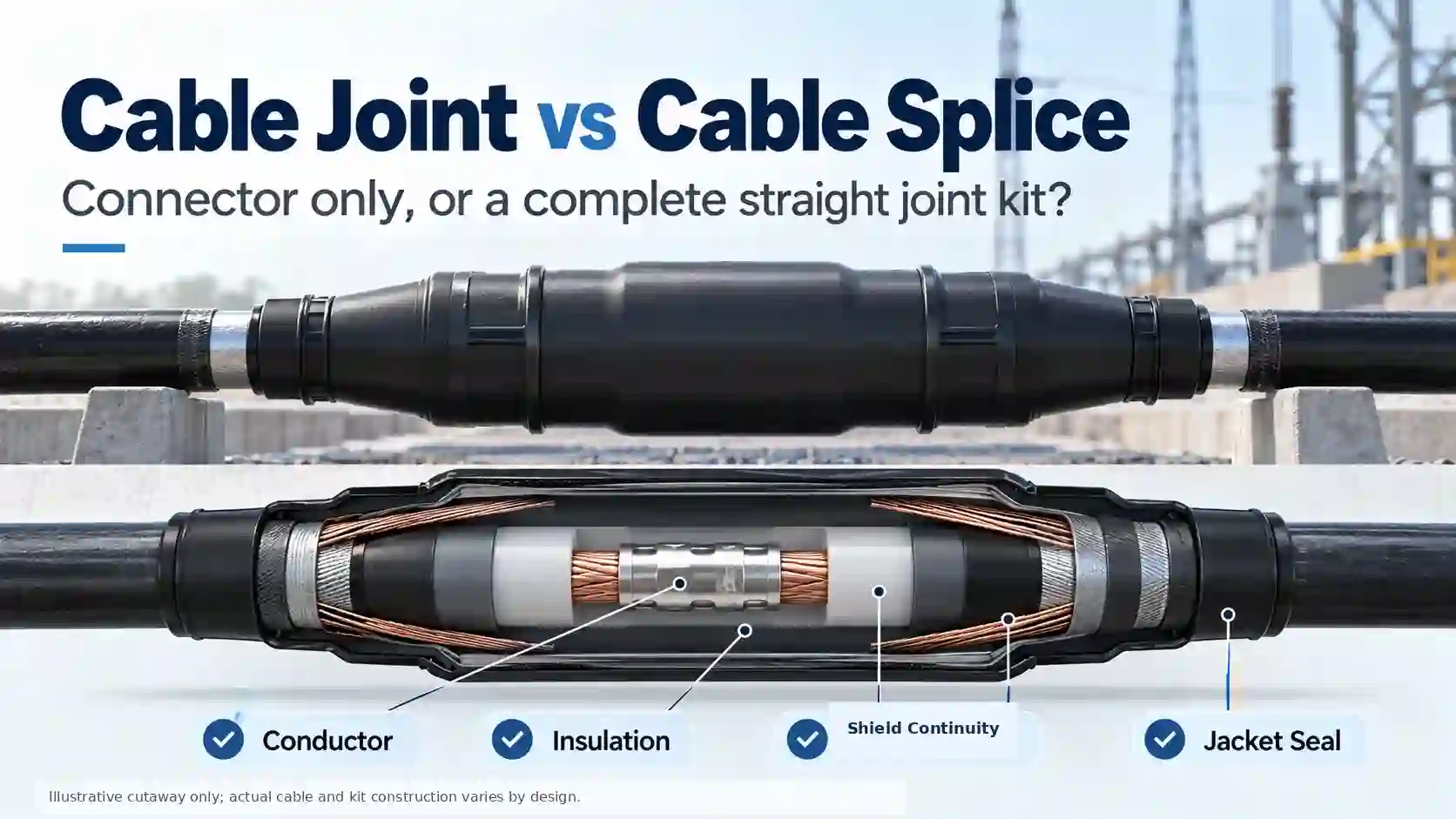 Jotin Kit Cable Joint vs Cable Splice: Practical Power Cable Guide